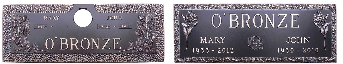 Bronze Memorial Plaques